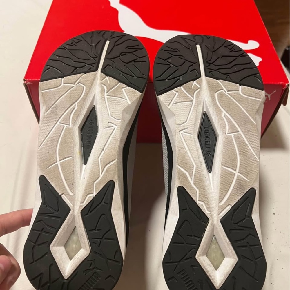 Puma Gray Athletic Shoes - Picture 5 of 6